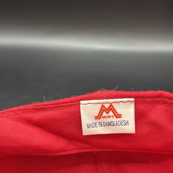 Vintage I'd Rather Be Racing Hat Cap Snap Back Embroidered Trucker Rope braid - Picture 6 of 7